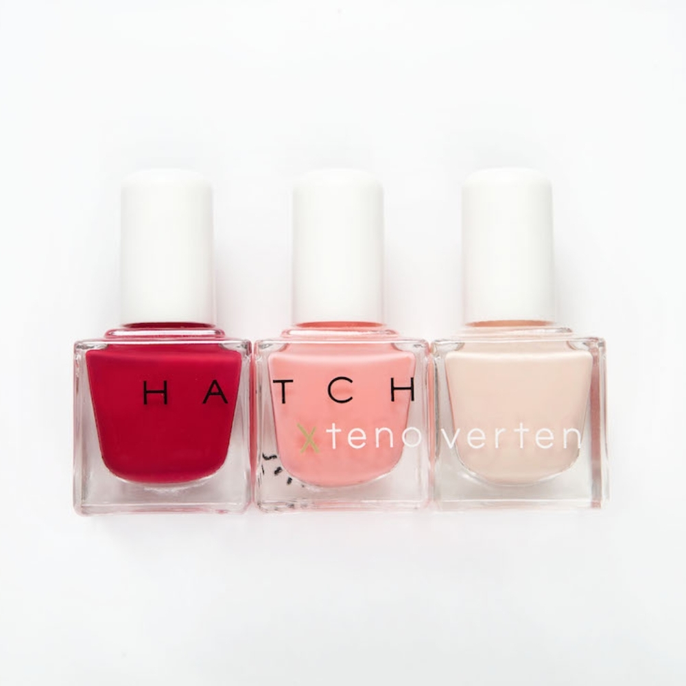 HATCH x tenoverten Nail Polish Trio